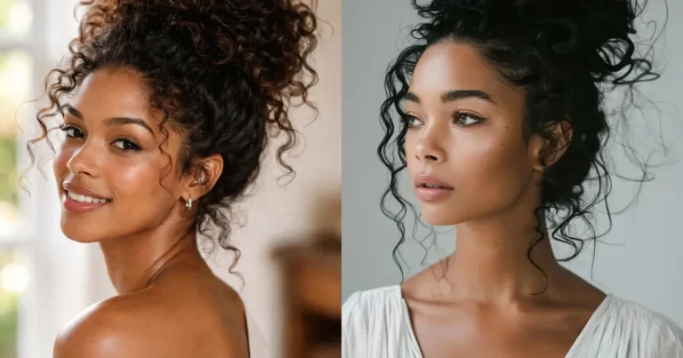 17 Low-Maintenance Curly Bun Hairstyles for a Style Upgrade