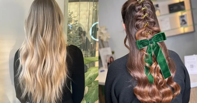 18 Gorgeous Christmas Hairstyles for Long Hair