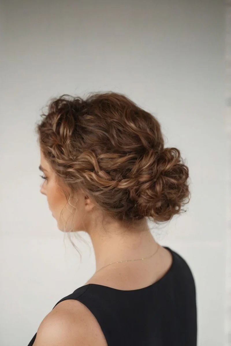 Elegant Low Bun