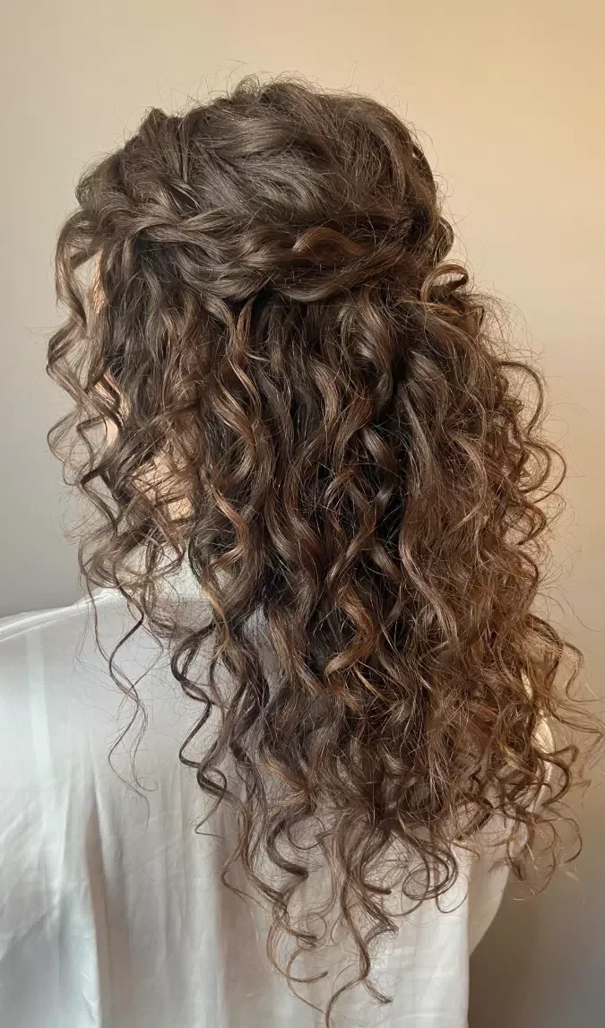 Half Up Twist