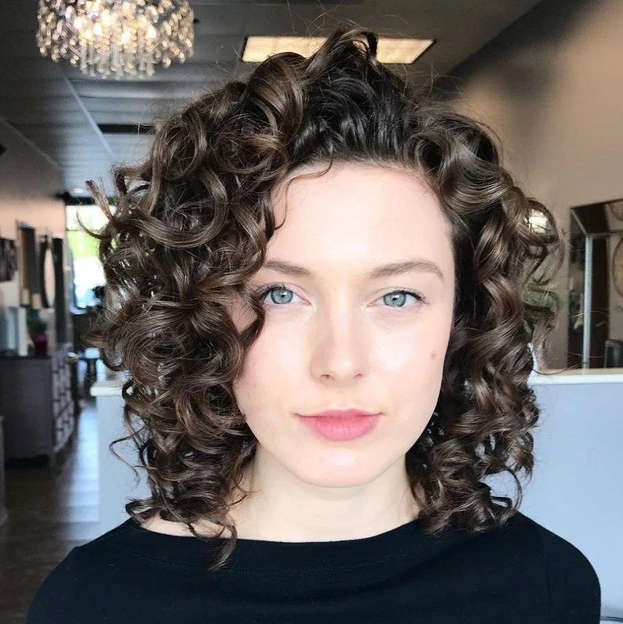 Layered Shoulder Curls