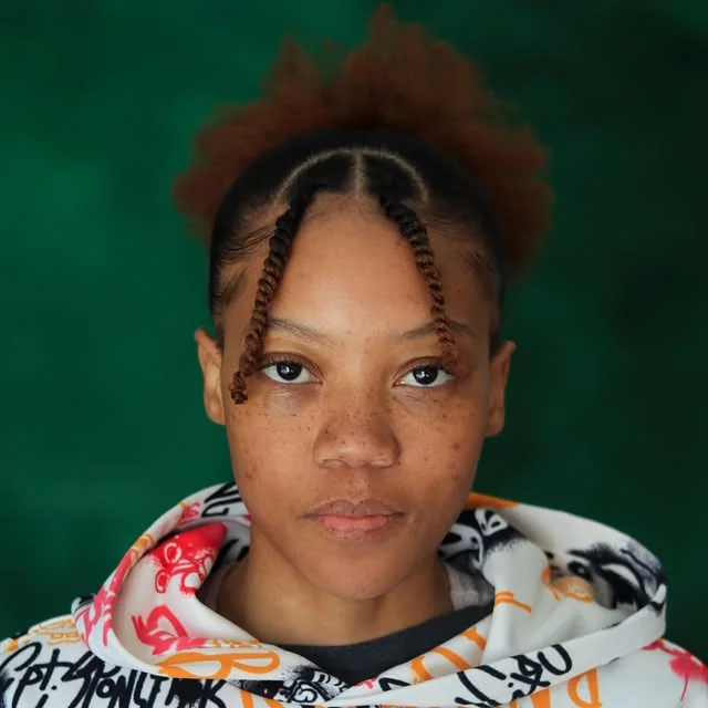 Curly High Puff