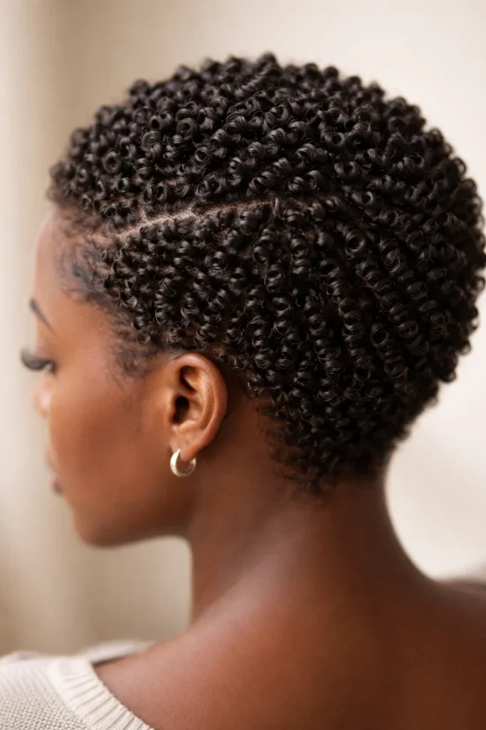 Finger Coiled Curls