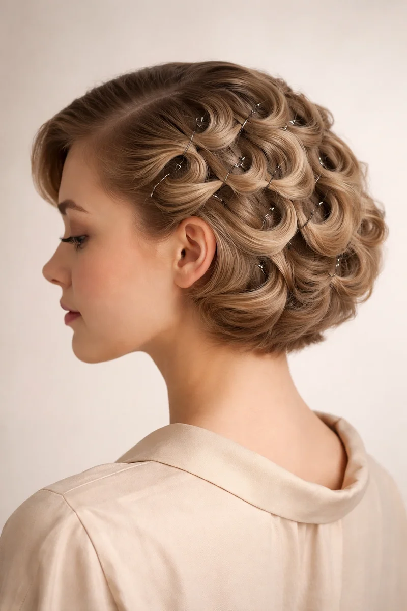 Pinned Back Curls