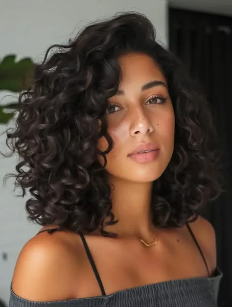 Bouncy Curly Bob
