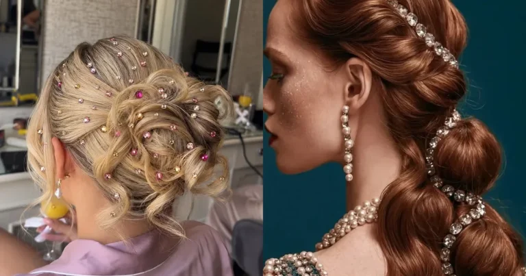 15 Sparkly Christmas Hairstyles Full of Glam